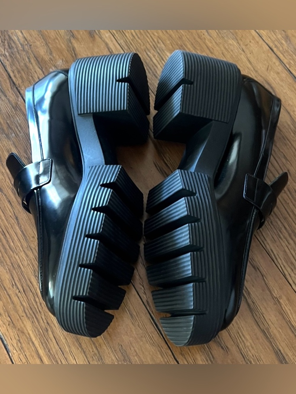 Stuart Weitzman SOHO BLACK LOAFER SLIP ON SHOES 10 NEW - Picture 9 of 12